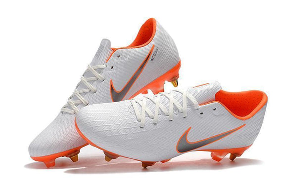 Nike Mercurial Vapor XII PRO SG White Orange - TraShoes