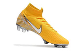 NIKE Mercurial Superfly VI 360 Elite Neymar FG Yellow White High Cut - TraShoes