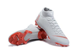 NIKE Mercurial Superfly VI 360 Elite FG Grey Red - TraShoes