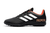 New Adidas Predator TF Soccer Cleats Shoes Black White Orange