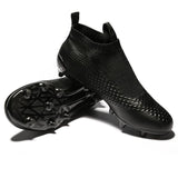 Adidas ACE 16+ Purecontrol FG/AG Soccer Cleats All Black - TraShoes