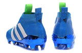 Adidas ACE 16+ Purecontrol FG/AG Soccer Cleats Blue White Green - TraShoes