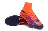 Nike HypervenomX Proximo Turf Soccer Cleats Total Crimson Purple - TraShoes