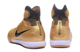 Nike MagistaX Proximo II IC Soccer Shoes Gold Black - TraShoes