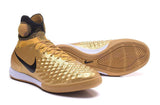 Nike MagistaX Proximo II IC Soccer Shoes Gold Black - TraShoes