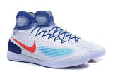 Nike MagistaX Proximo II IC Soccer Shoes White Blue Red - TraShoes