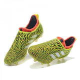 Adidas Glitch Skin 17 FG Soccer Shoes Fluorescent Green White Red - TraShoes