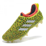 Adidas Glitch Skin 17 FG Soccer Shoes Fluorescent Green White Red - TraShoes