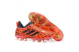 Adidas Glitch Skin 17 FG Soccer Shoes Orange Black Gold - TraShoes