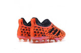 Adidas Glitch Skin 17 FG Soccer Shoes Orange Black Gold - TraShoes