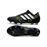Adidas Nemeziz 17.1 FG Soccer Shoes Black White Yellow - TraShoes