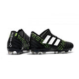 Adidas Nemeziz 17.1 FG Soccer Shoes Black White Yellow - TraShoes