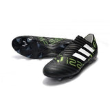 Adidas Nemeziz 17.1 FG Soccer Shoes Black White Yellow - TraShoes