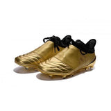 Adidas X 16+ Purechaos FG/AG Soccer Cleats Golden Black - TraShoes