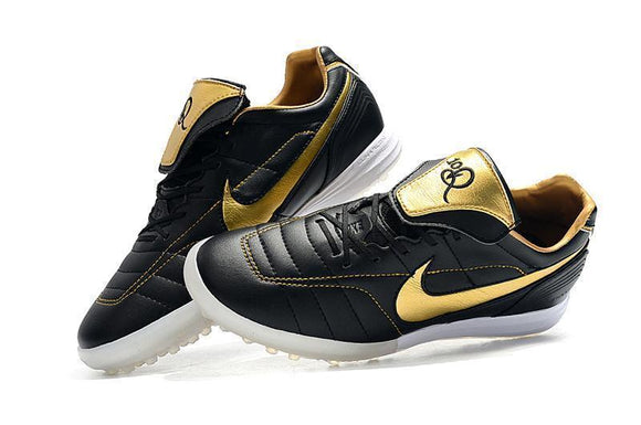 Nike Tiempo Legend VII 7 R10 Elite TF Black Gold