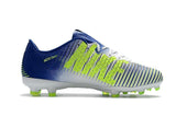 Nike Mercurial Vapor XI FG Soccer Cleats White Blue Green - TraShoes