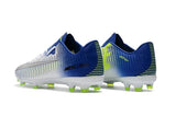 Nike Mercurial Vapor XI FG Soccer Cleats White Blue Green - TraShoes