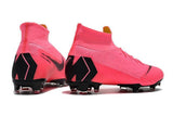 Nike Mercurial Superfly VI Elite FG Pink Black - TraShoes