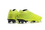 Adidas Copa 19+ FG Light Green Black - TraShoes