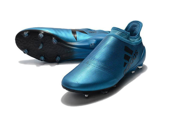 New Adidas X Series FG Ocean Storm Soccer Cleats Shoes Blue Black