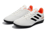 New Adidas Predator TF Soccer Cleats Shoes Gray Black Orange