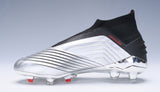 Adidas Predator 19.1 FG Silver Black - TraShoes