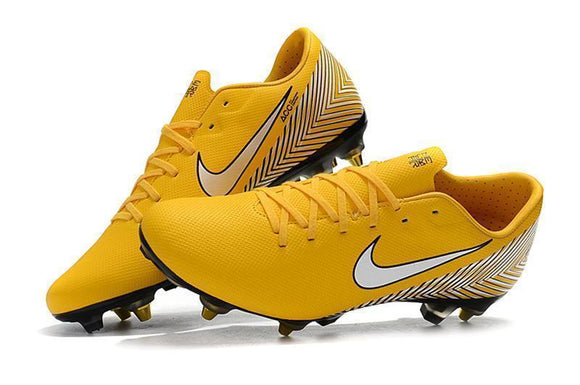 Nike Mercurial Vapor XII PRO SG Yellow White - TraShoes