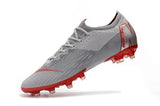 NIKE Mercurial Superfly VI 360 Elite AG High Low Silver Red - TraShoes