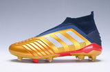 Adidas Predator 19.1 FG Orange Blue no Lace - TraShoes