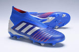 Adidas Predator 19.1 FG Blue Red Without Laces - TraShoes