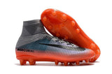 Shoes Metallic Wolf Grey Nike Mercurial Superfly V Cr7 Fg Hematite Cool Grey