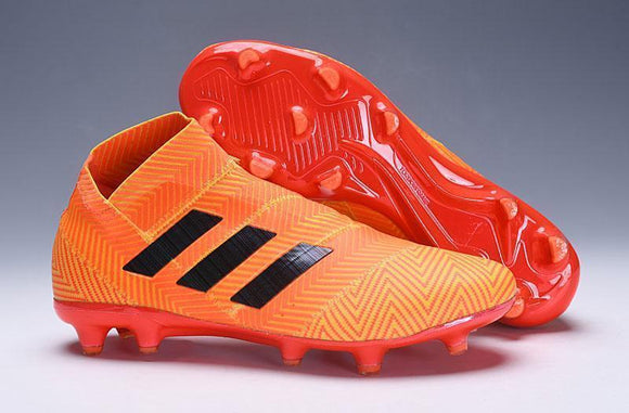 adidas Nemeziz 18+ FG Orange Black - TraShoes