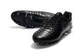 Nike Tiempo Legend VII FG Soccer Cleats All Black - TraShoes