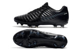 Nike Tiempo Legend VII FG Soccer Cleats All Black - TraShoes