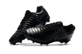 Nike Tiempo Legend VII FG Soccer Cleats All Black - TraShoes