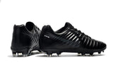 Nike Tiempo Legend VII FG Soccer Cleats All Black - TraShoes