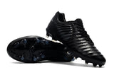 Nike Tiempo Legend VII FG Soccer Cleats All Black - TraShoes