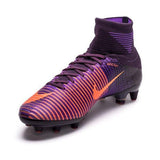 Nike Mercurial Superfly V AG Soccer Cleats Purple Bright Citrus - TraShoes