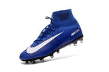 Nike Mercurial Superfly V AG Soccer Cleats Blue White - TraShoes