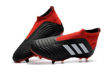 Adidas Predator 18+ FG Soccer Cleats Solar Red Core Black White - TraShoes