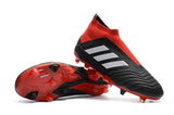 Adidas Predator 18+ FG Soccer Cleats Solar Red Core Black White - TraShoes