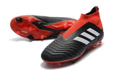 Adidas Predator 18+ FG Soccer Cleats Solar Red Core Black White - TraShoes