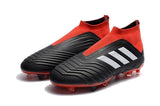 Adidas Predator 18+ FG Soccer Cleats Solar Red Core Black White - TraShoes