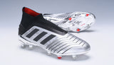 Adidas Predator 19.1 FG Silver Black - TraShoes