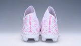 Adidas Nemeziz 18+ FG White Pink no Lace - TraShoes