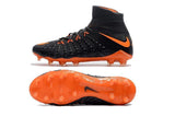 Nike Hypervenom Phantom III DF FG Soccer Cleats Black Orange - TraShoes