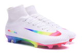 Nike Mercurial Superfly V FG Soccer Cleats True White Colourful - TraShoes