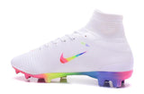 Nike Mercurial Superfly V FG Soccer Cleats True White Colourful - TraShoes