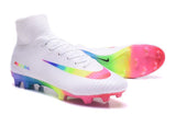Nike Mercurial Superfly V FG Soccer Cleats True White Colourful - TraShoes