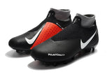 Nike Phantom Vision Elite DF FG Black Orange White - TraShoes